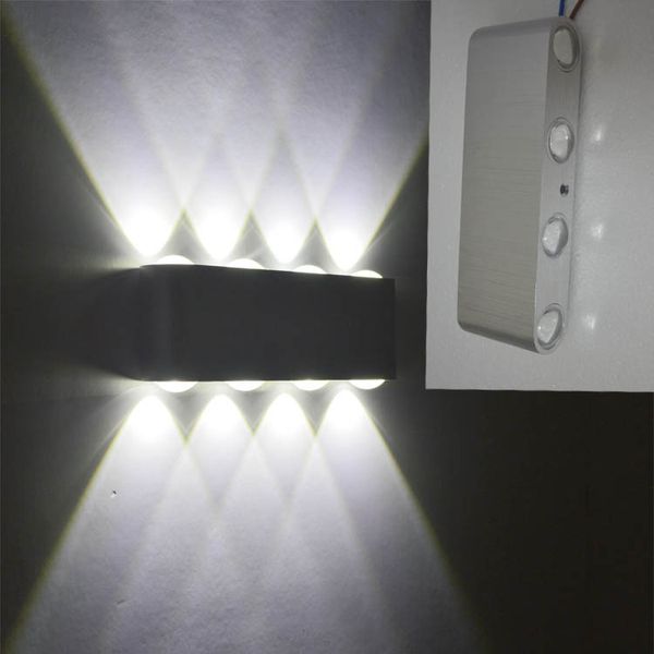 

современный простой LED алюминиевый настенные светильники алюминий 12W вел освещен