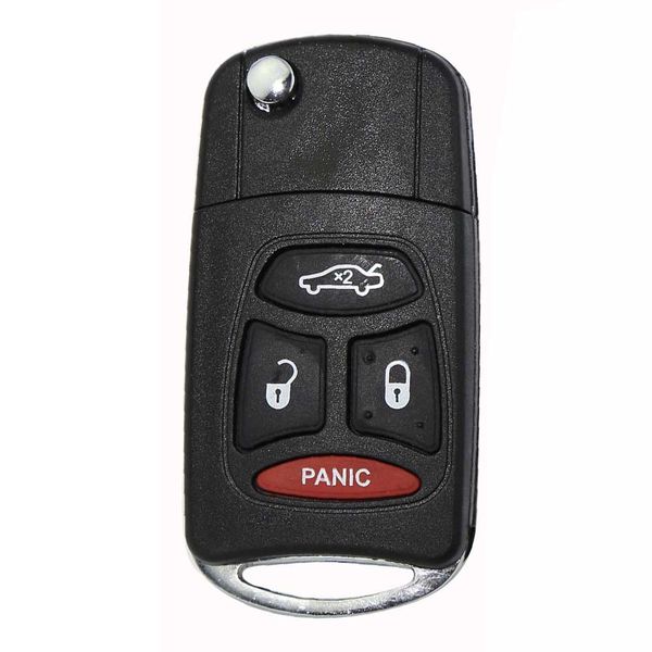 

guaranteed 100% 4buttons modify flip folding keyless car remote fob key shell key case for chrysler dodge ing