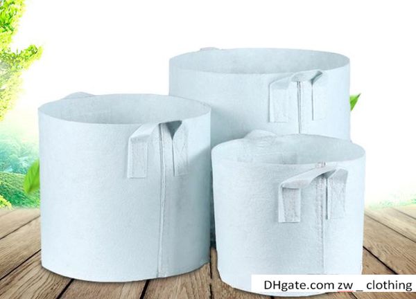 

wholesale garden growing bags for flowers plant pots non-woven fabric brief prastical reusable grow pots planting bag with handles