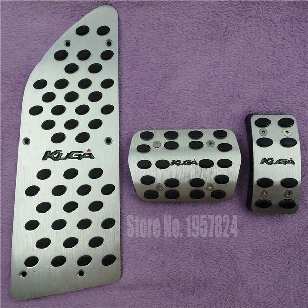 

aluminium alloy accelerator gas brake gootrest pedal pads, pedal cover for ford kuga at