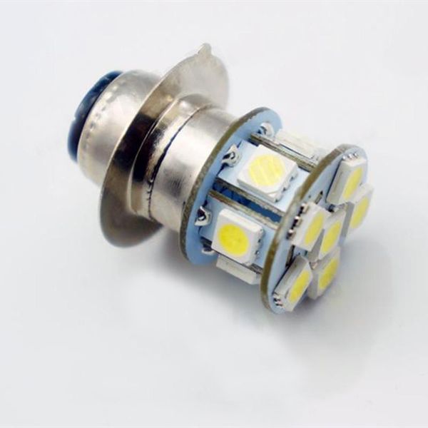 

6x/лот 6V P15D 12SMD LED белый мотоцикл мотоцикл лампа лампы двойной свет ремонт DIY дело