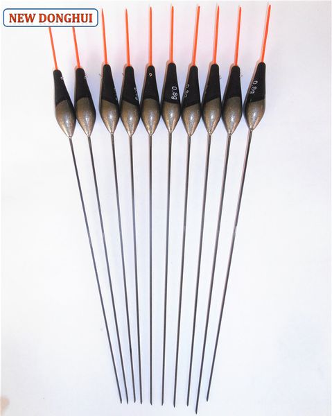 

wholesale- newdonghui 10pcs/lot fishing float fishing bobber 0.8g bouyancy oem factory store 210055
