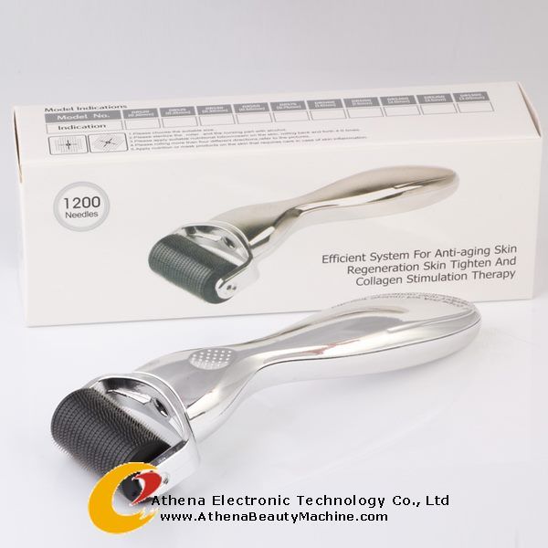 

dns 1200 needles biogenesis eye roller titanium alloy derma roller for mouth and nose area microneeding