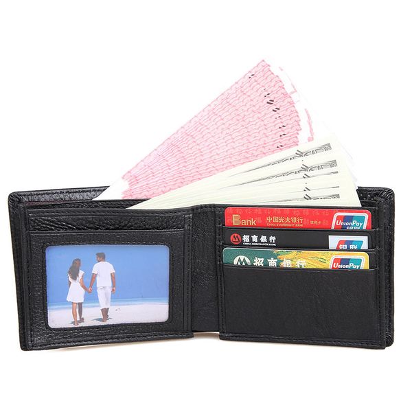 Double zipper wallet custom photo wallet lady gift photo clutch Black Double Side