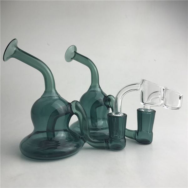 nuovi bong in vetro per piattaforme petrolifere da 14 mm con chiodo al quarzo banger l xl da 3 mm di spessore mini little klein water bong chiodo al quarzo senza cupola