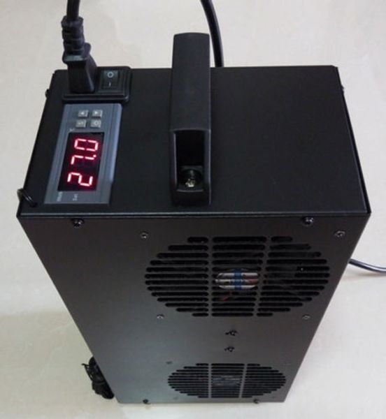 

Бесплатная доставка 1 X термоэлектрический охладитель воды охлаждения воды машина для компьютера радиатор Аквариум аквариум 100 л