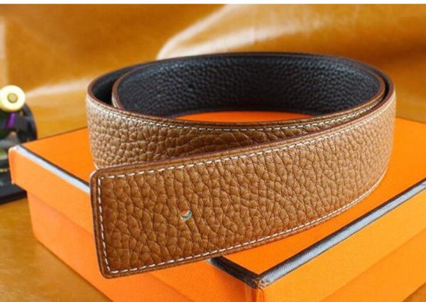 

2017 Smooth buckle belts for men designer belts men high quality leather luxury belt women Strap Free shipping