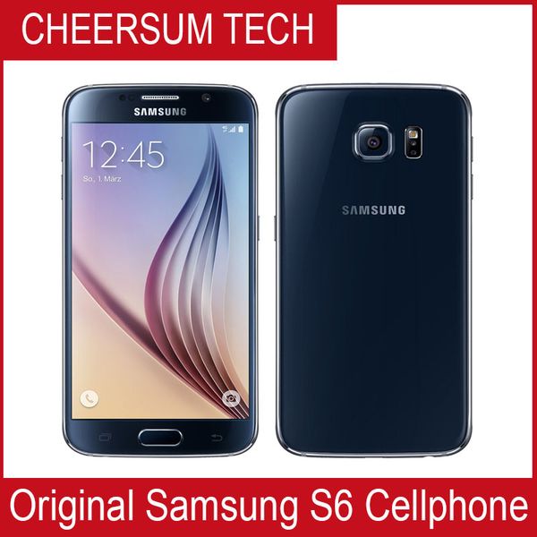 

original samsung s6 g920a g920f g920p g920v lte 4g mobile phone octa core 3gb ram 32gb rom 16mp 5.1 inch android