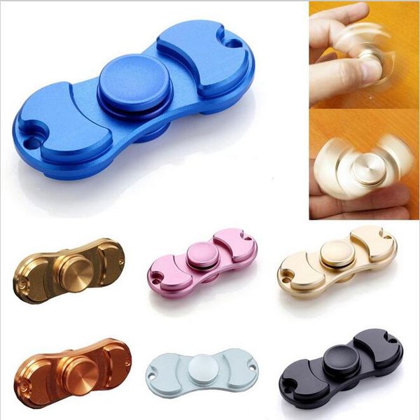 Nouvelle main Spinner Métal Tri-Spinner Fidget Autisme TDAH Stress Soulager Poche Jouet