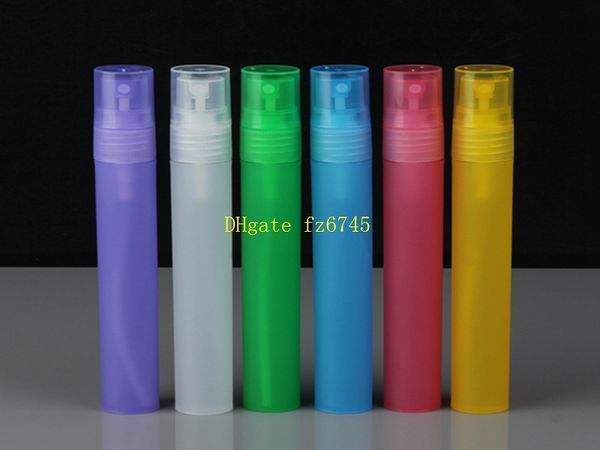 

20pcs/lot 10ml plastic spray bottles empty atomizer cosmetic containers refillable travel perfume bottle