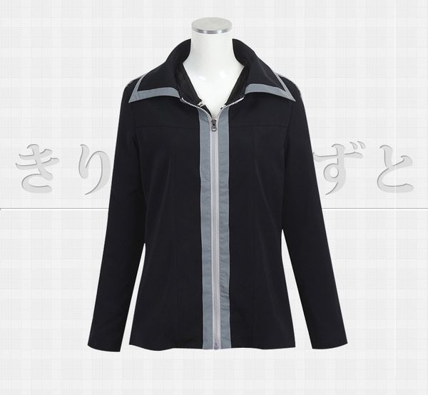 

sword art online 2 phantom bullet kirito black hoodies jacket coat cosplay