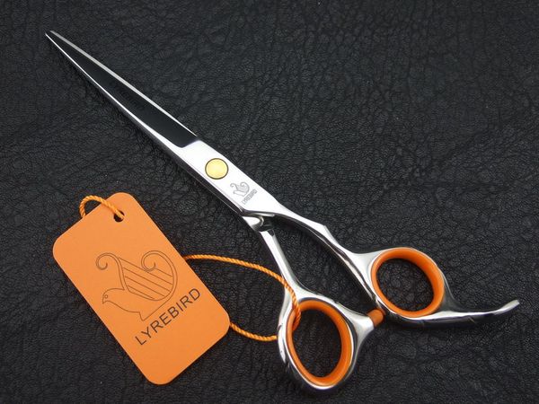 

Lyrebird парикмахер ножницы ножницы парикмахерская 5,5 дюймов золотой винт оранжевый
