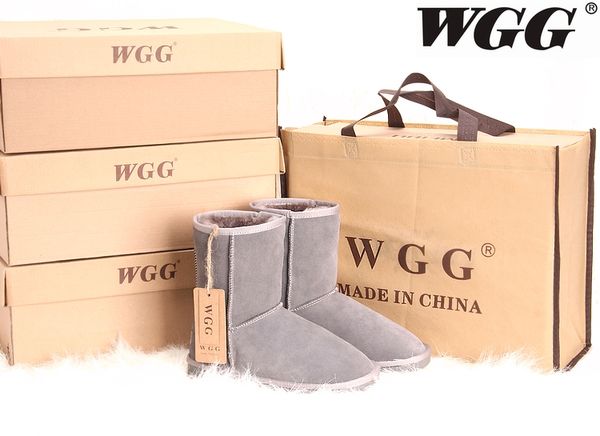 

2017 wgg women's classic tall boots womens boot snow boot winter boots bag drop shipping, Black
