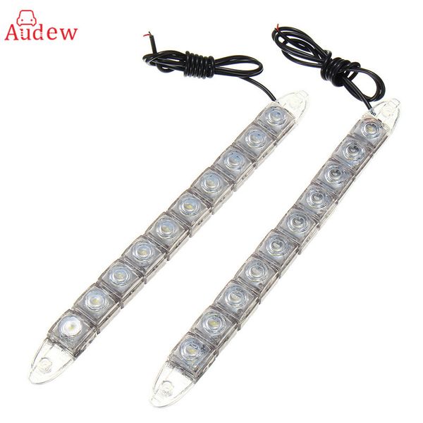 

2x 6-14 веодиод авомобилей cob drl вождение пѬоивођманне аѬ flexible дневного ве