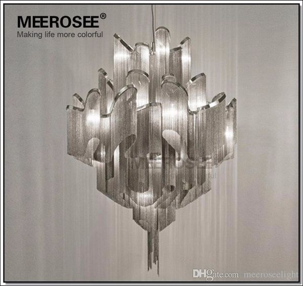 French Empire Chain Pendant Light Fixture Lustre Hanging