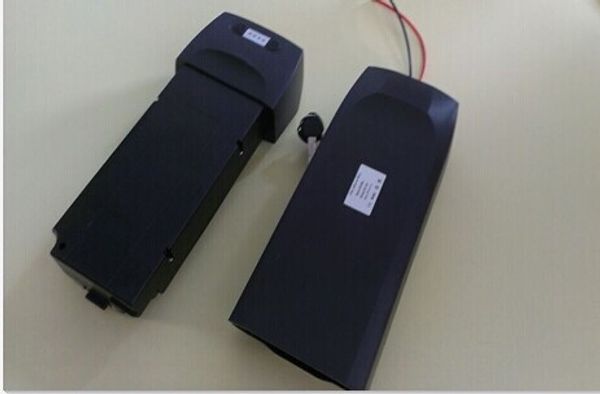

eu no tax hight voltage rear rack 48v 12ah li ion battery pack for electric bike + charger