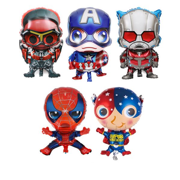 Big Size Kids Birthday Party Decoration Idea Avengers Mylar