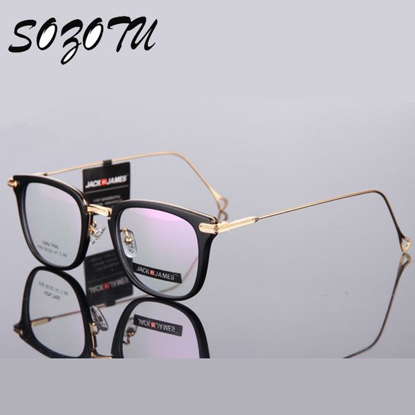 

wholesale- tr90 eyeglasses frame women men computer eye glasses spectacle frame for male women's transparent female armacao oculos de y, Silver