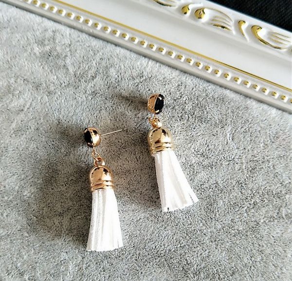 

8 смешивать цвета новый урожай позолоченные boho ювелирные серьги длинные кисточкой мотаться серьги женщины серьги падения mr, Silver