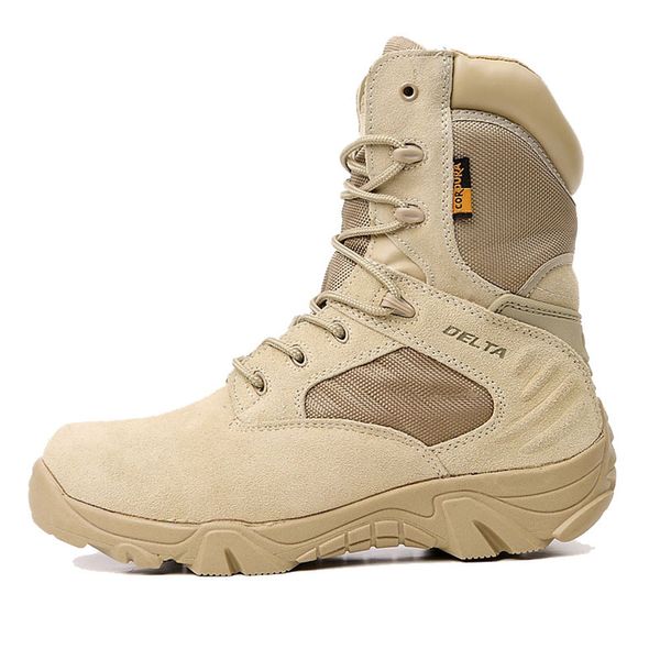 

Men's Desert Camouflage Tactical Boots Men Outdoor Combat Army Boots Botas Militares Sapatos Masculino Sports Shoes Man