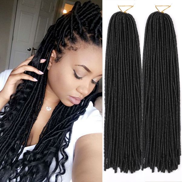 Grosshandel Curly Weaves Synthetische Dreadlocks Zopfe Haar Fur Frauen Havana Mambo Twist Crochet Braid Haarverlangerungen Synthetische Flechten Haar