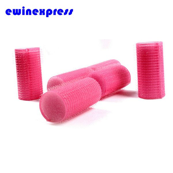 Wholesale- Professional Rollers Hair beauty DIY 32*60mm Sleep In Snooze Hair Rollers Cling soft foam Hair Curlers EB2068