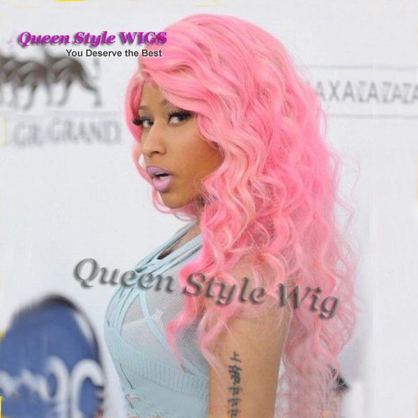 Celebrity Nicki Minaj Hairstyle Wig Top Quality Deep Curly Wave