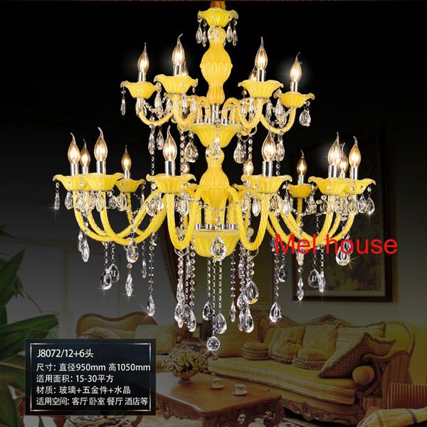 

european chandeliers living room lights for restaurant modern simple modern glass chandelier light l lobby candle crystals pendants