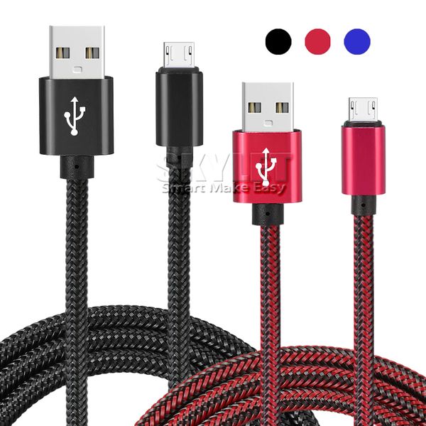 

USB-кабель с плетением V8 Micro 1M для Galaxy / Xperia / Nexus / LG Android Phone Алюминиевый сплав Твердый