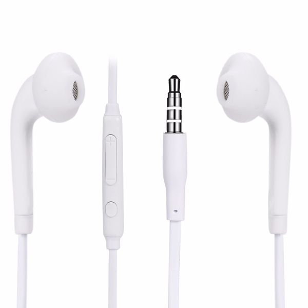 Fones de ouvido para S6 S7 borda Nota 7 auscultadores de alta qualidade em Ear Headset com controle de volume Mic