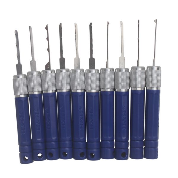 Hot HH Lock Pick Set 12 in 1 Schlüsselöffnungswerkzeug, elektronischer Schlüsselschlossöffner, Schlosserwerkzeuge Lock Pick Tool Schlosserwerkzeuge