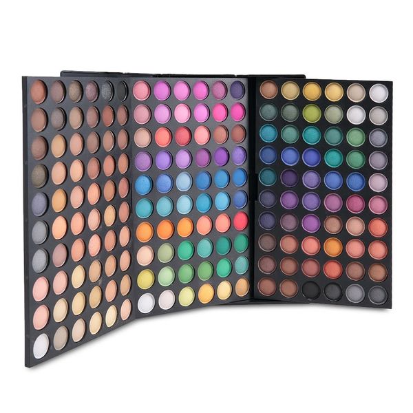 Wholesale-180 Colors Tender 3 layer colour makeup plate Eyeshadow Palette Comestic Eye Shadow Set Kit free shipping