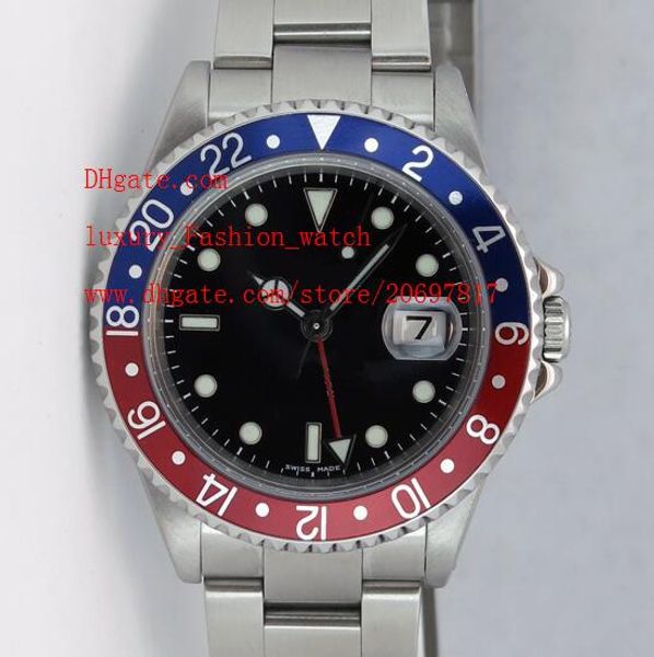 

Luxury High Quality AAA brand Asia 2813 Automatic Mechanical Movement Blue Luminescent 40mm GMT Ceramic Bezel 116719 Men's Watch Watches