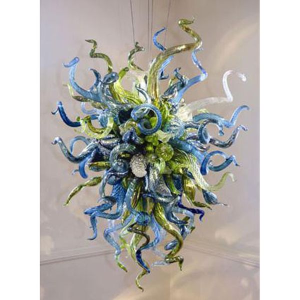 

small lamp hand blown lamps chandelier light modern art deco flower designed glass chihuly style led chandeliers for shopping mall decor