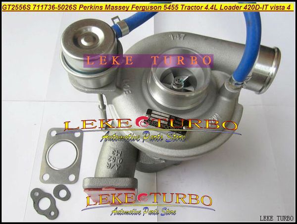 GT2556S 711736-5026S 711736 2674A226 2674A227 Turbo Per Perkin Massey Ferguson 5455 Trattore 4.4L Caricatore Terne 420D-IT vista 4