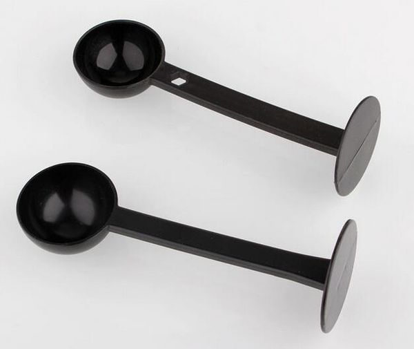 

coffee espresso scoop plastic 10g measuring spoon tamper press powder tool