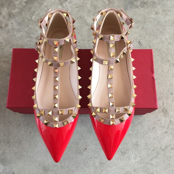 studded flats for women