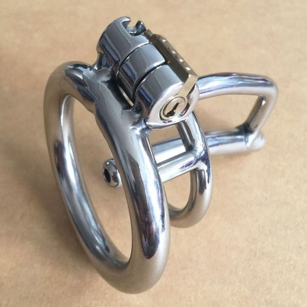 

new with catheter small chastity cage cock urethral male sound toys for length 5cm men devices lock wwlii