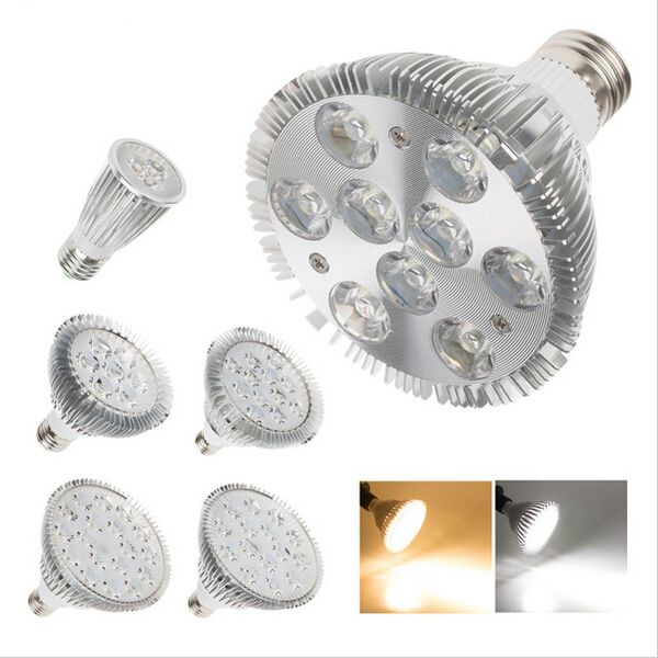 

dimmable par20 прожектор par38 par30 светодиодные лампы 9w / 12w / 15w 18w / 24w / 30w e27 пар 20 30 38 светодиодное освещение светодиодные