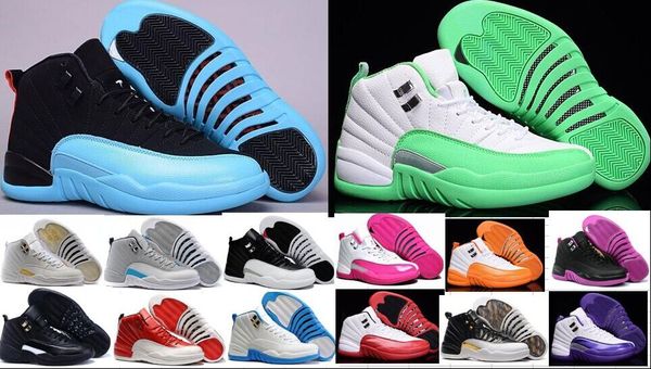 

Wholesale Top Quality 12s Basketball Shoes Men Women Flu Game French Blue The Master Gym Red Taxi Playoffs 12 Trainers Athletics Shoes 47