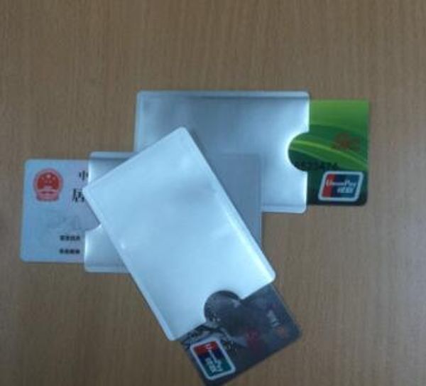 2000 pçs / lote RFID Cartão de Crédito Caso Titulares de Passaporte anti-roubo caixa do banco à prova d 'água