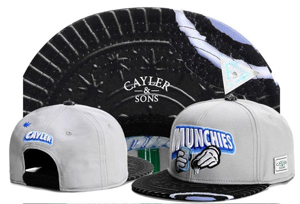 

Cayler Sons MUNCHIES бейсболки спорт гольф Snapback открытый шляпы для мужчин кости Gorras Casquette Ch