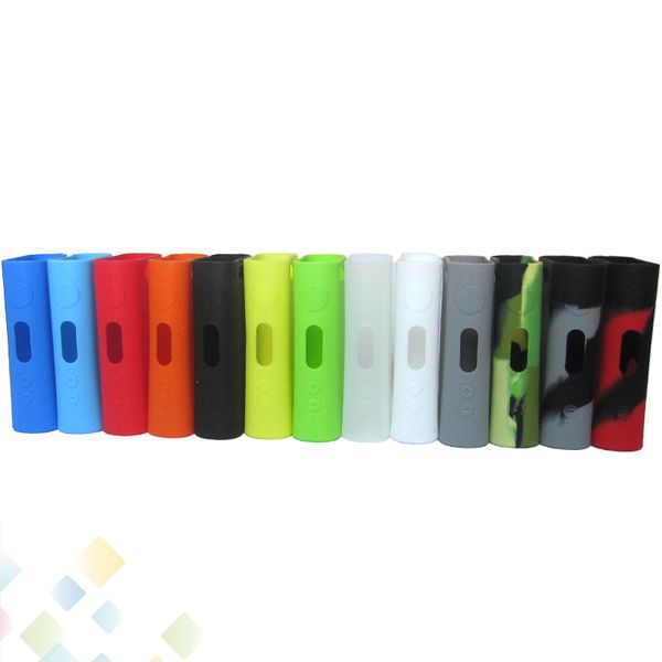

Silicone Case Istick 100W Silicon Bag Colorful Rubber Sleeve Protective Cover For Ismoka Istick 100 Watt 100W TC Box Mod DHL Free