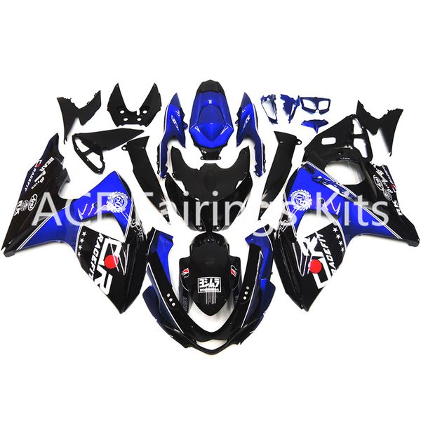 

3 gift new for suzuki gsxr1000 gsx-r1000 09 10 11 12 13 14 year k9 abs plastic motorcycle fairing kit bodywork black blue white a1