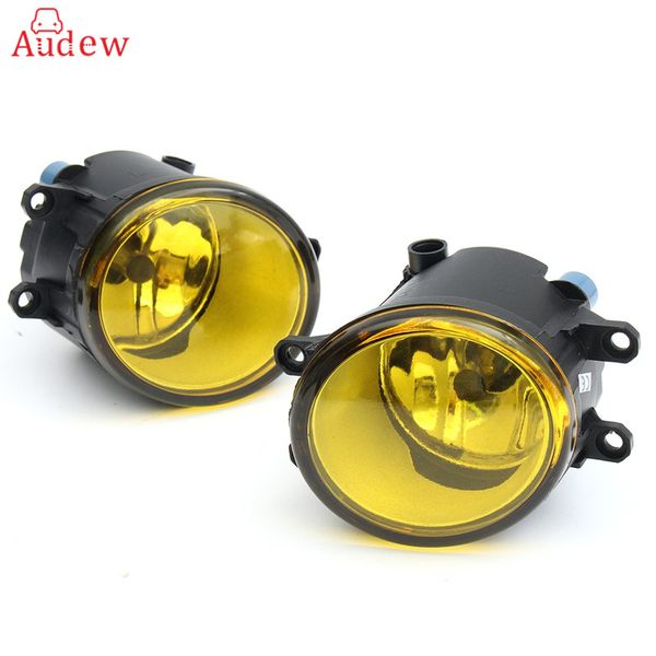 

2pcs 55w led круглый передний правый / левый туман свет лампы drl дневного вождения ходовые огни для toyota / camry / карола / vios / rav4