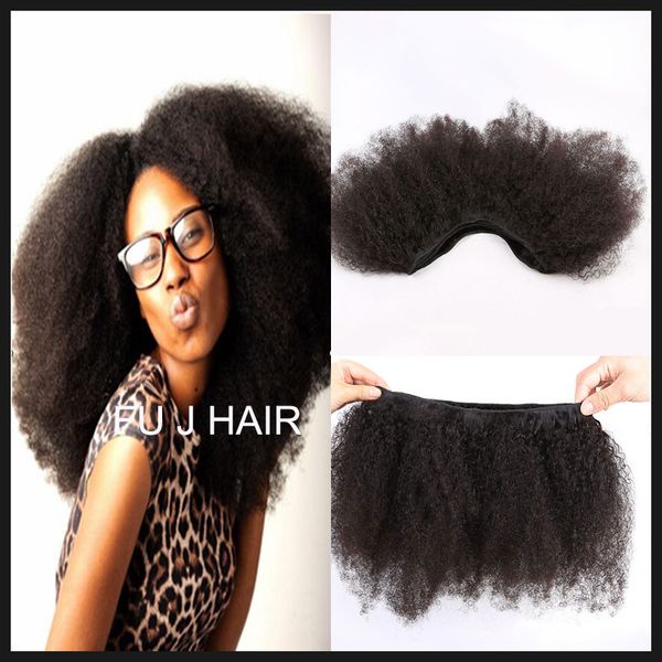2017 Jufa Hot Brazilian Afro Kinky Curly Hair Weave 100g India