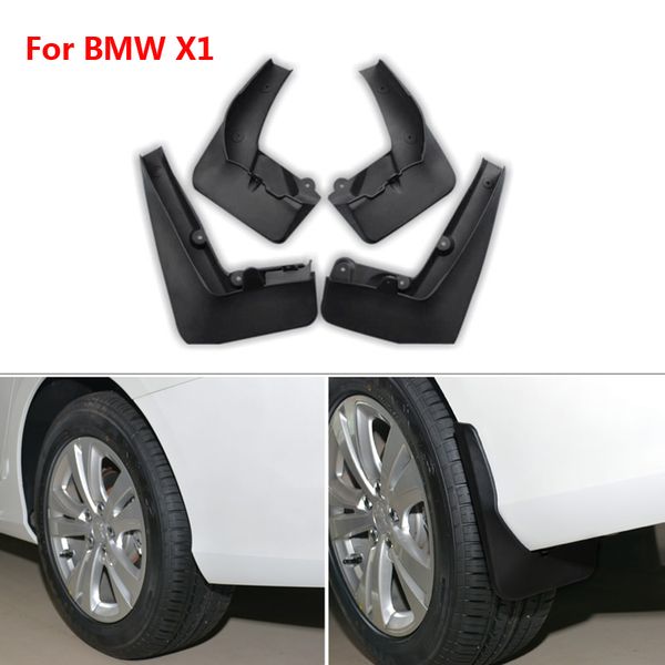 

brand new for bmw x1 4pcs abs mud flaps splash guards car fender mudguard