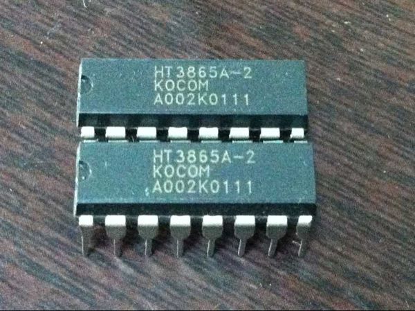 HT3865A-2, HT3865A, Circuito Integrado de Gerador de Som, pacote de plástico dip de 16 pinos em linha dupla / PDIP16. Componentes Eletrônicos integram chips