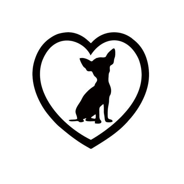 

2017 cute puppy dog car bumper window creative car accessories vinyl decal personality style jdm