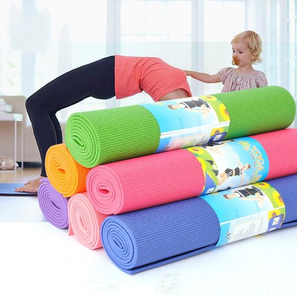 2019 Pvc Yoga Mat 3mm Abdominal Curl Non Slip Sports Cushion